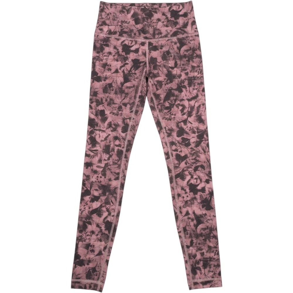 Lululemon Align High-Rise Pant Women Size 2 Dusk Floral 28" Legging Antique Bark